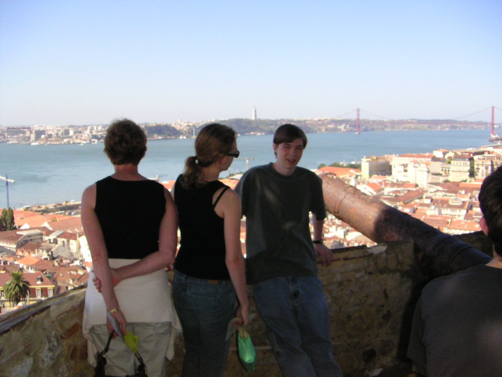 Castelo de São Jorge - look at that view!